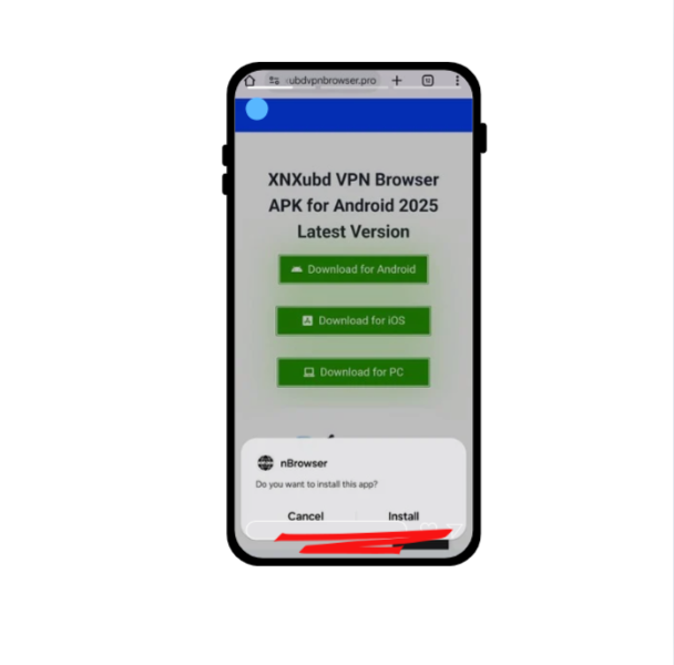 XNXubd VPN Browser APK Free Download V3.0.0 for Android 8 install